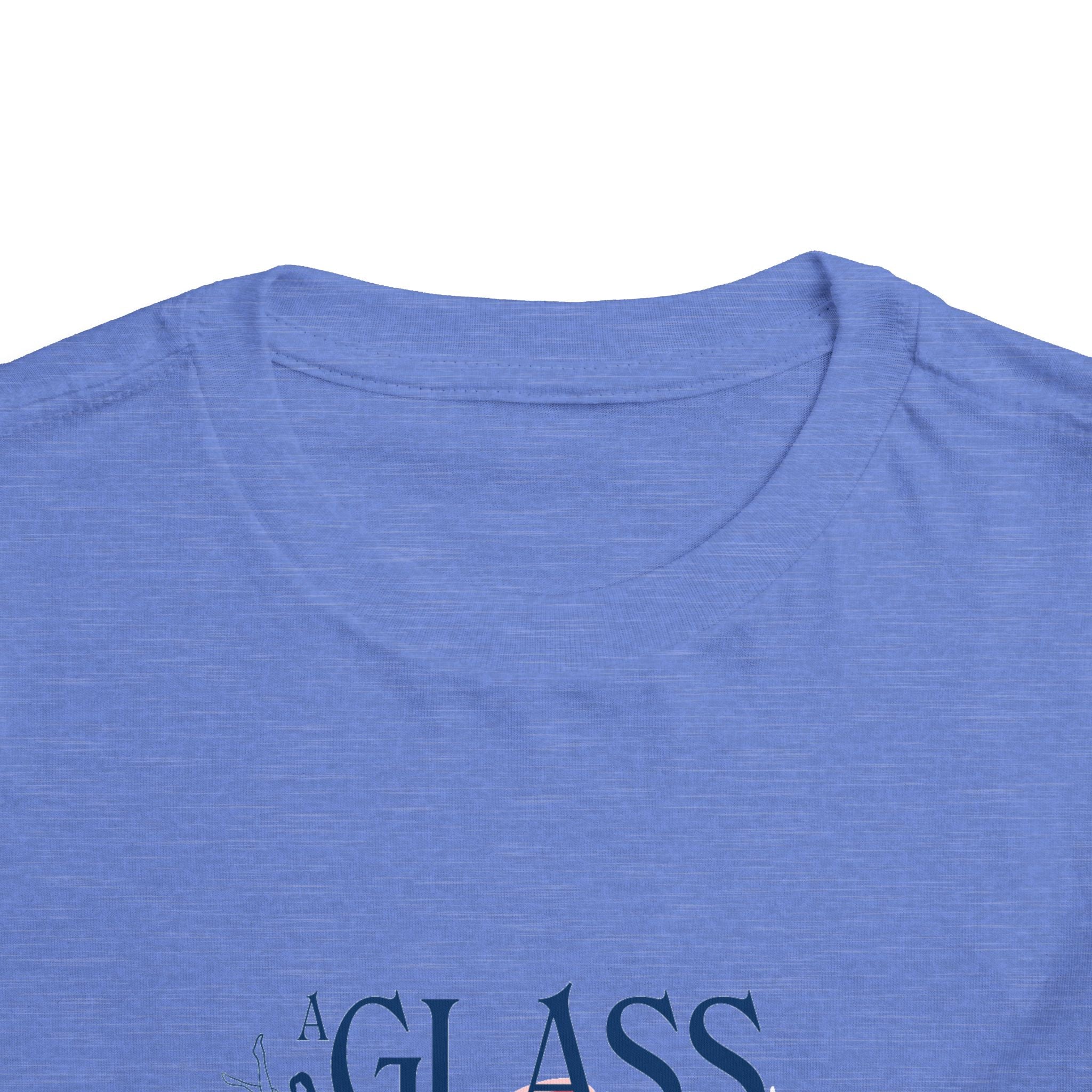 A Glass and a Giggle Signature Toddler Tee