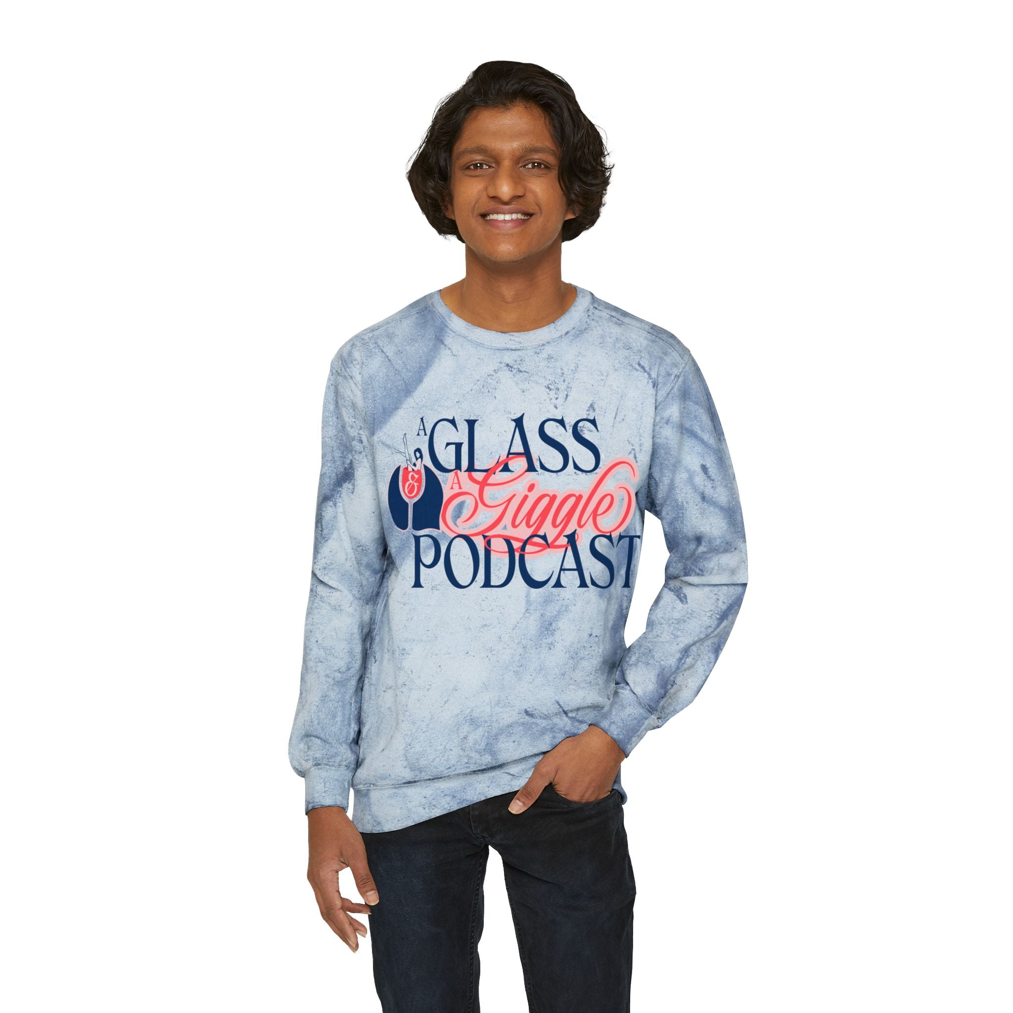 A Glass and a Giggle Signature Tie-Dye