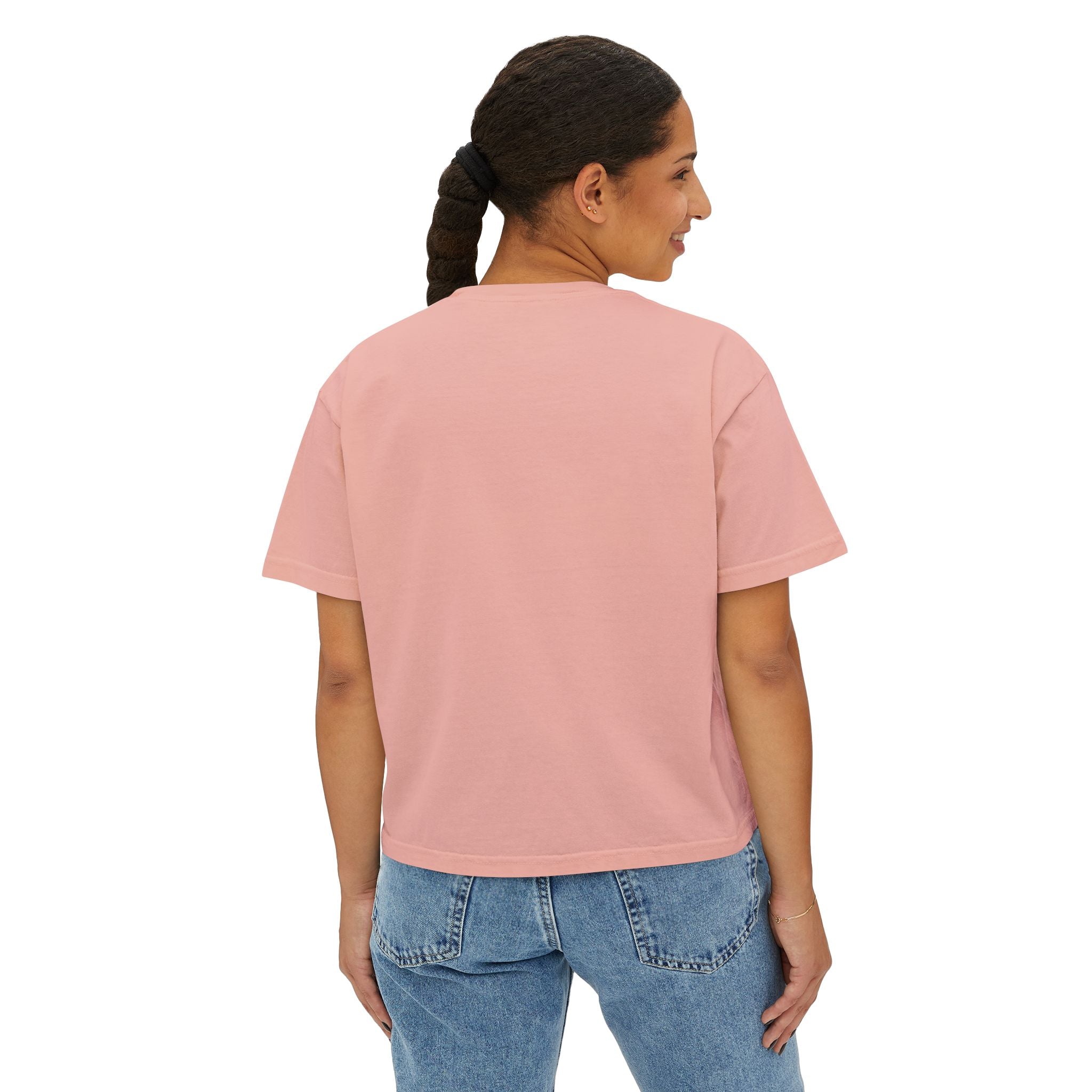 A Glass and a Giggle Signature Boxy Tee