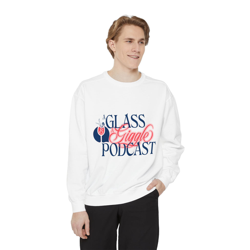 A Glass and a Giggle Signature Sweatshirt
