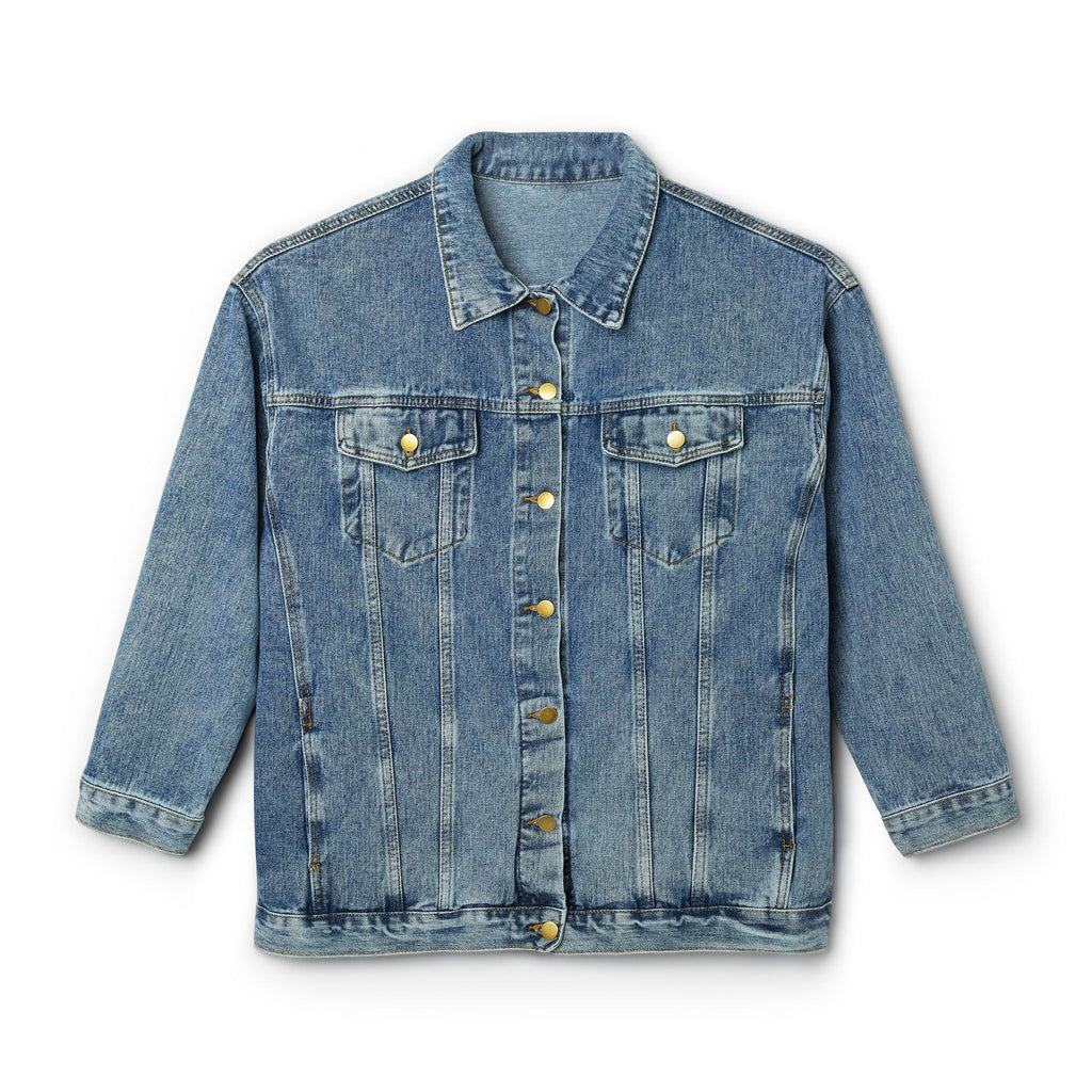 A Glass and a Giggle Signature Denim Jacket