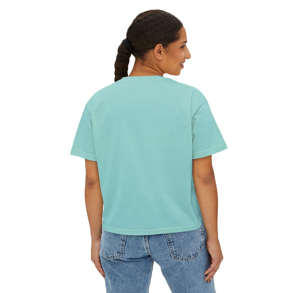 A Glass and a Giggle Signature Boxy Tee