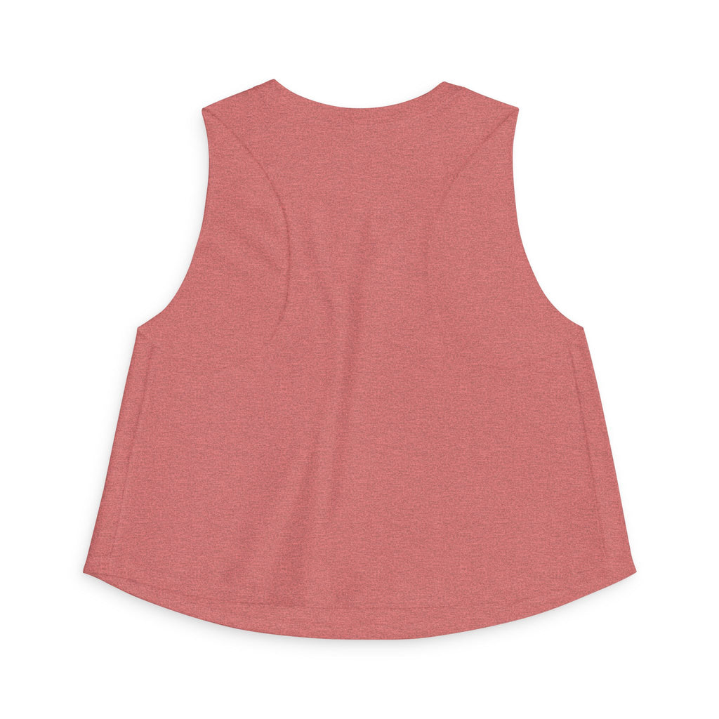 A Glass and a Giggle Signature Crop Tank