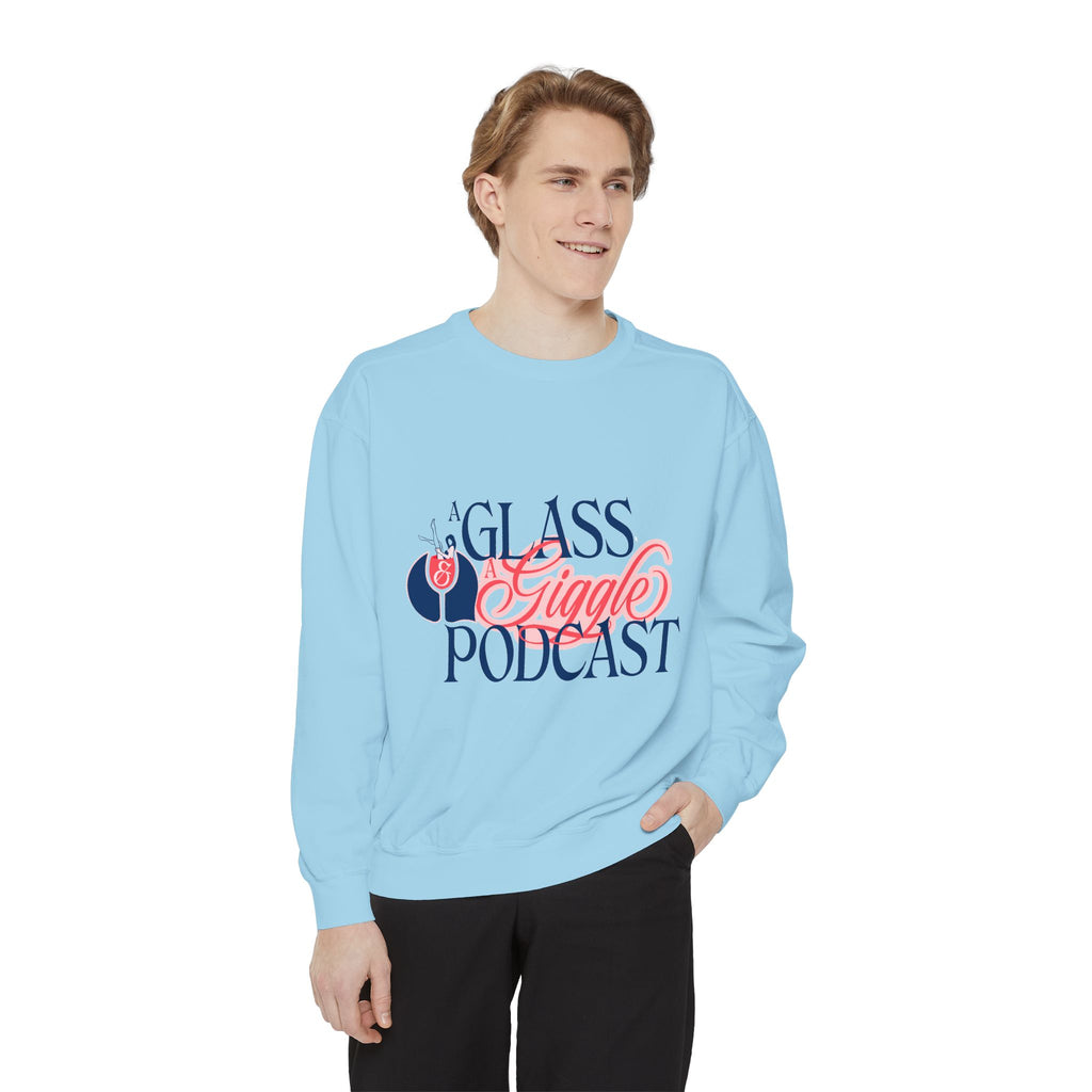 A Glass and a Giggle Signature Sweatshirt