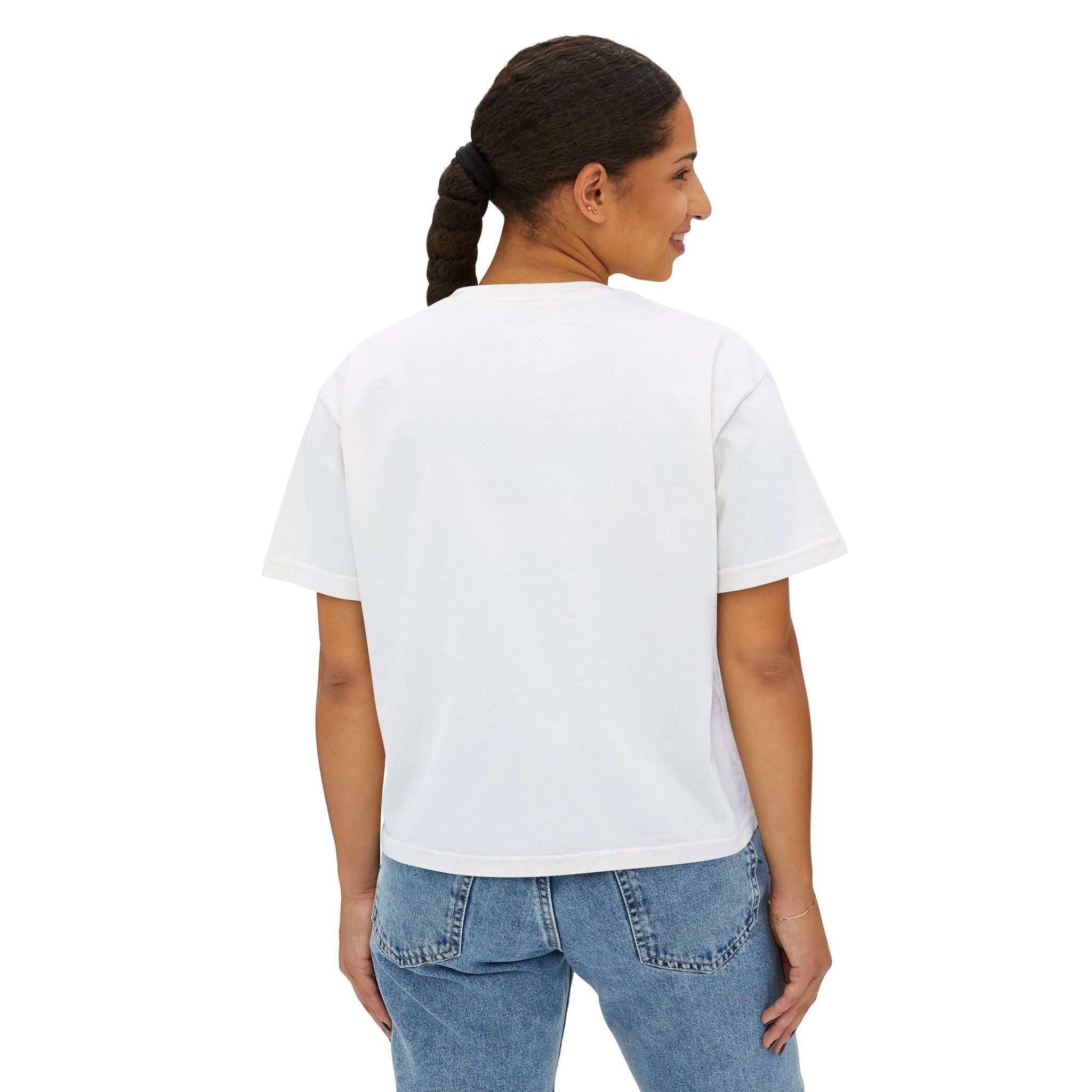A Glass and a Giggle Signature Boxy Tee