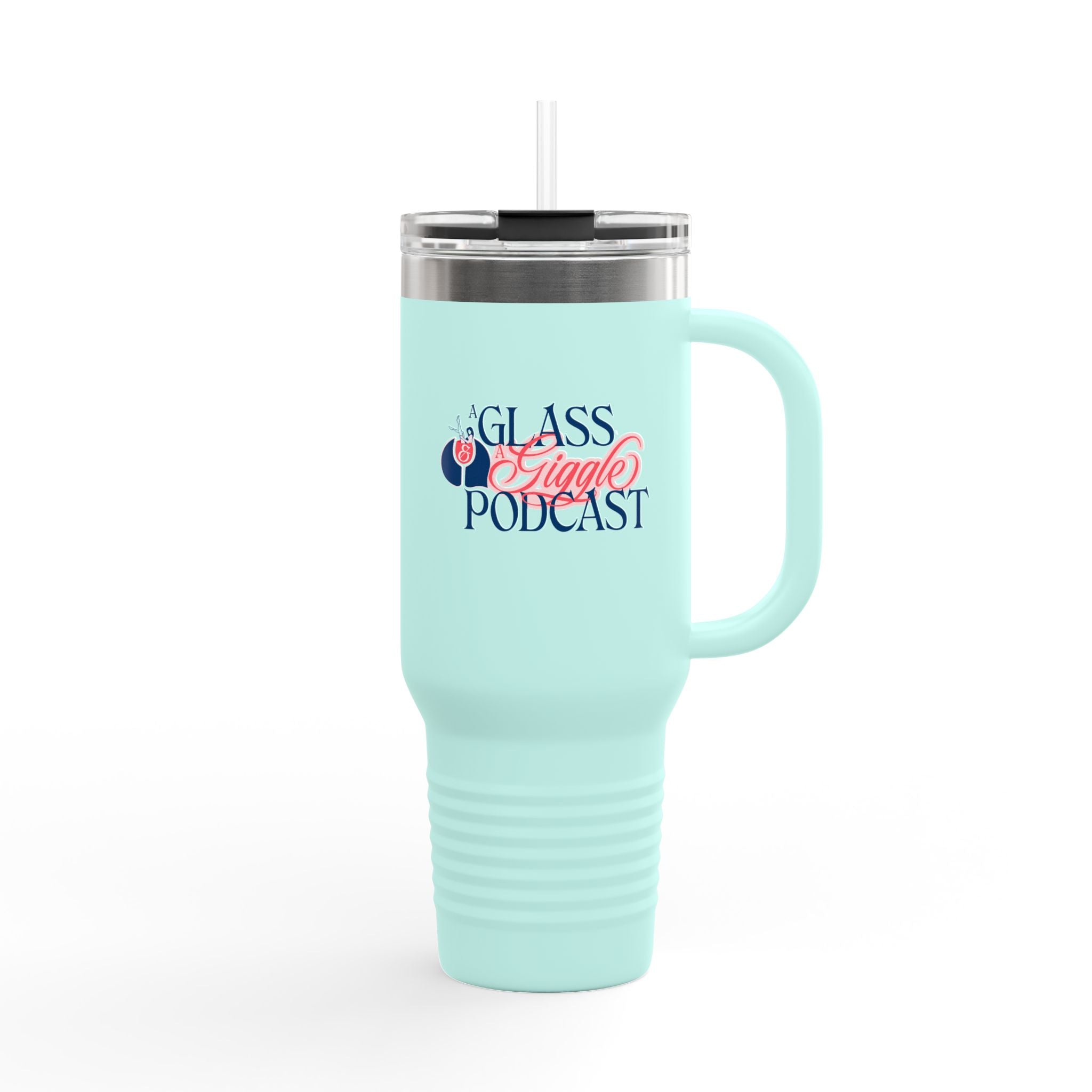 A Glass and a Giggle Signature Tumbler