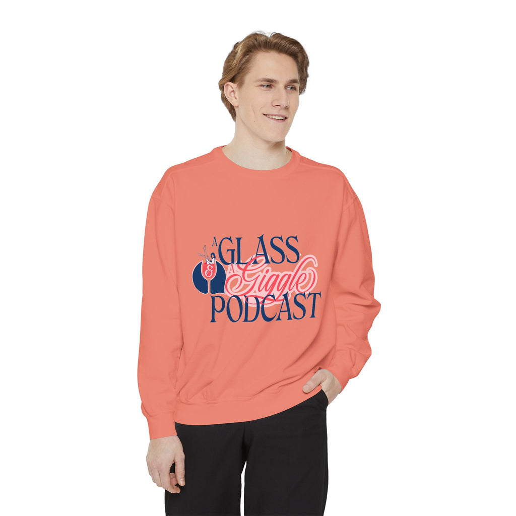 A Glass and a Giggle Signature Sweatshirt