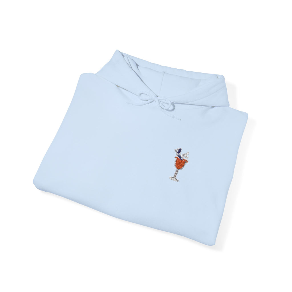 A Glass and a Giggle Signature Cocktail Hoodie