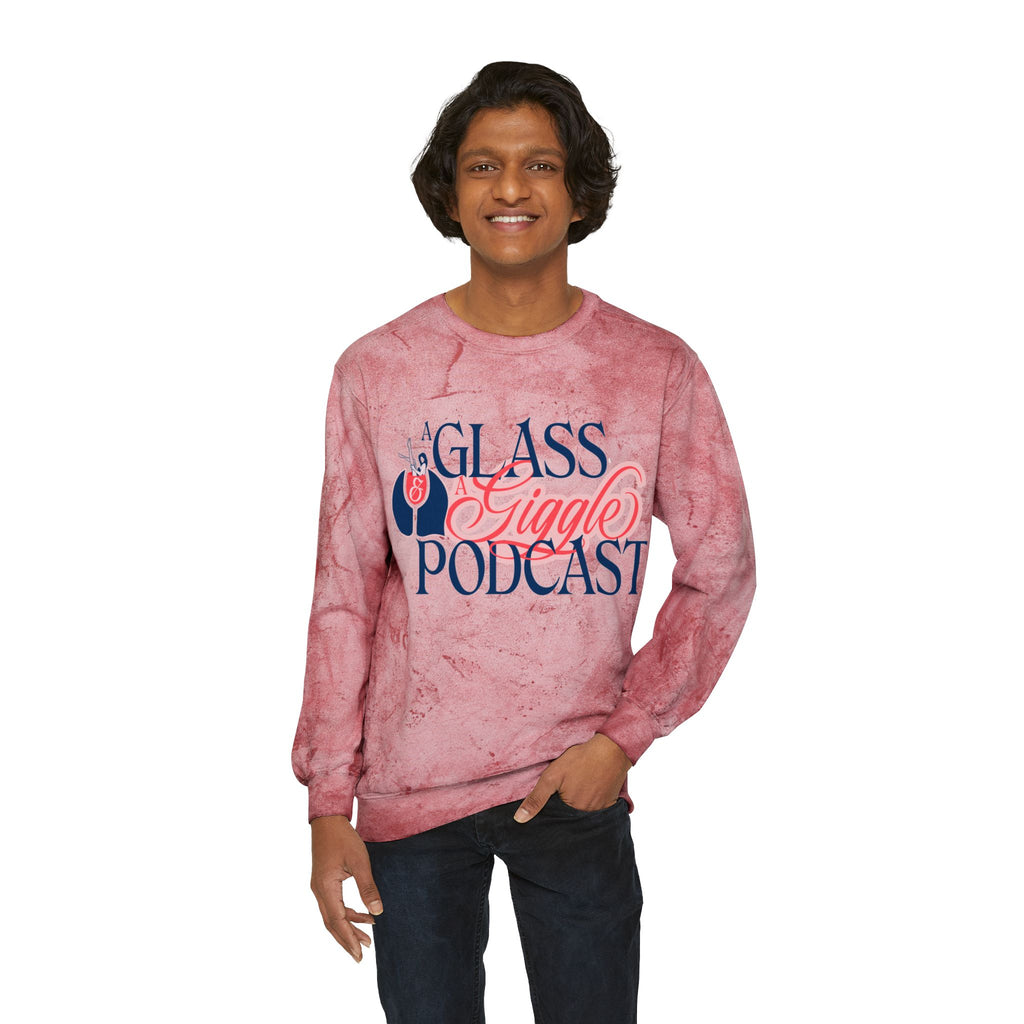 A Glass and a Giggle Signature Tie-Dye