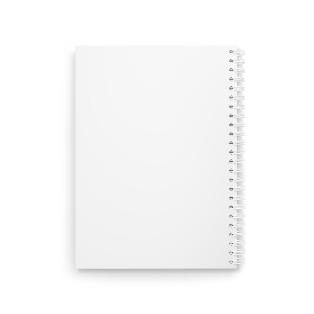 A Glass and a Giggle Spiral Notebook