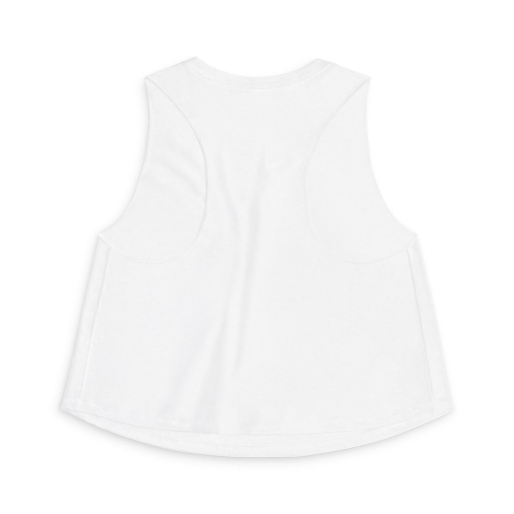 A Glass and a Giggle Signature Crop Tank