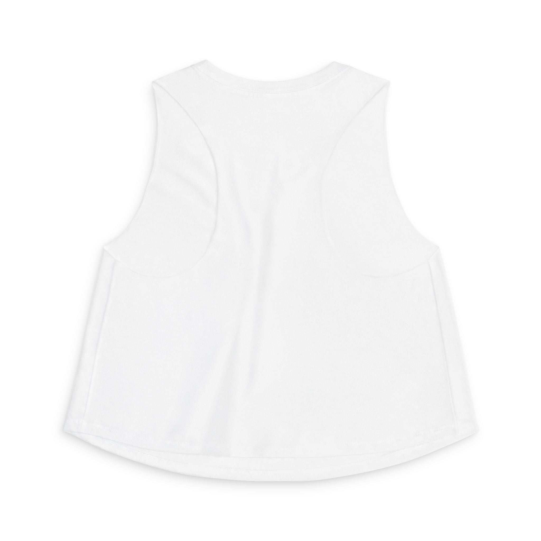 A Glass and a Giggle Signature Crop Tank