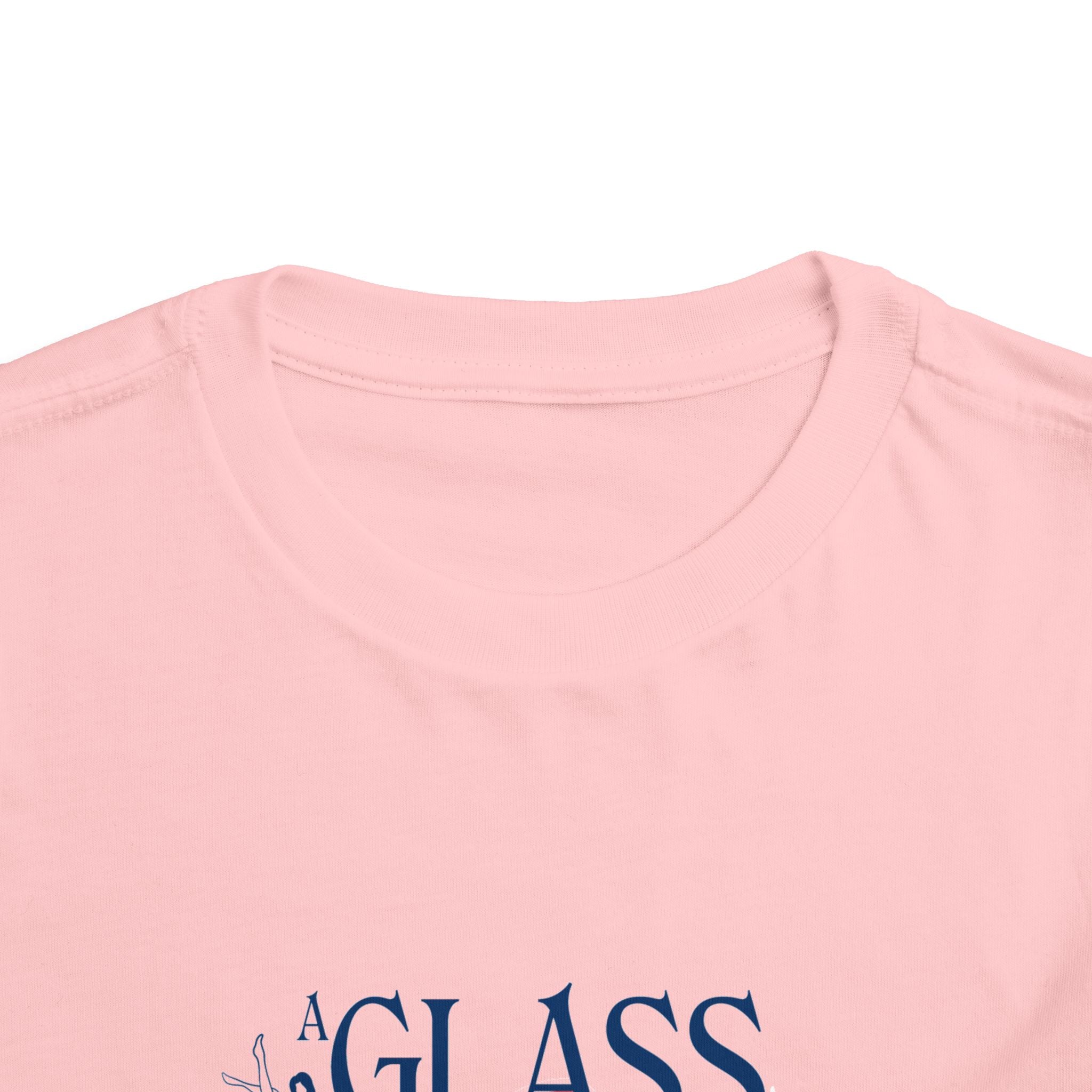 A Glass and a Giggle Signature Toddler Tee