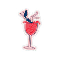 A Glass and a Giggle Signature Cocktail Magnet