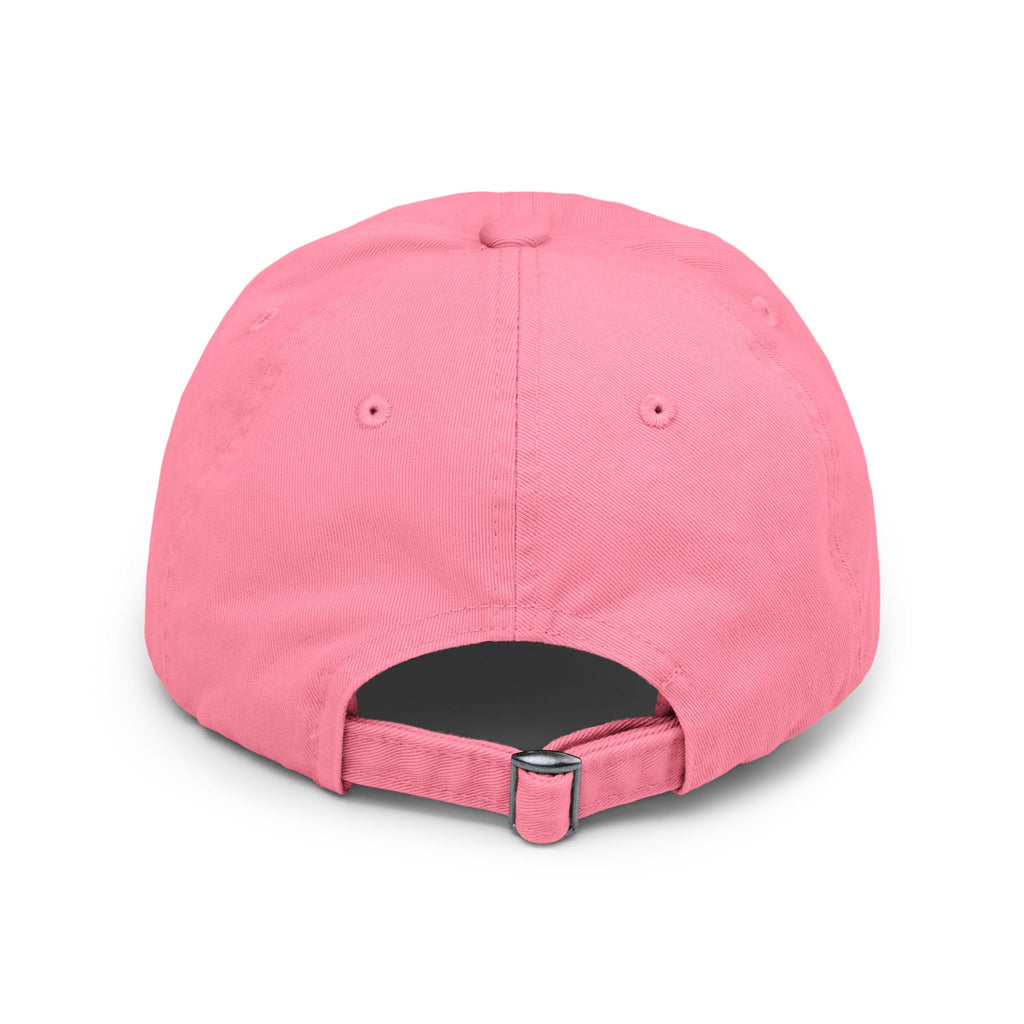 A Glass and a Giggle Signature Distressed Cap