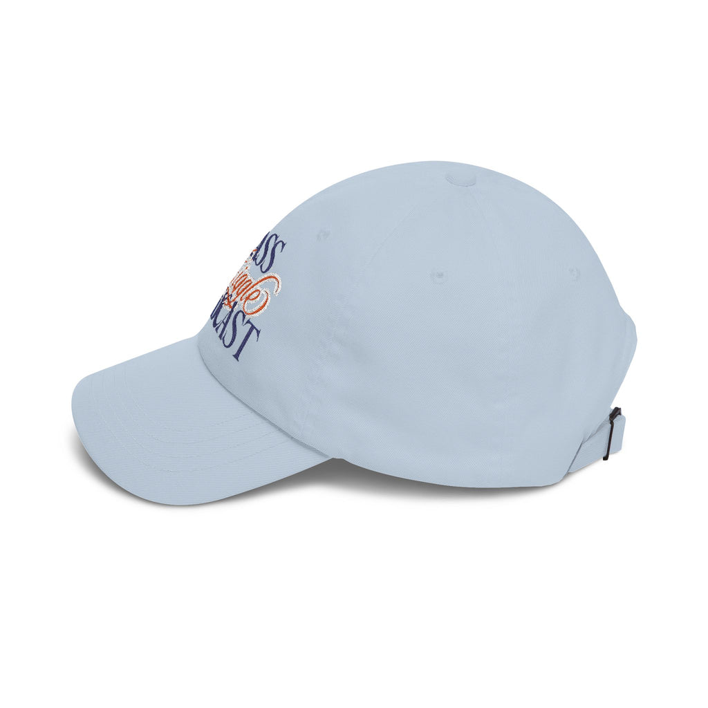 A Glass and a Giggle Embroidered Baseball Hat