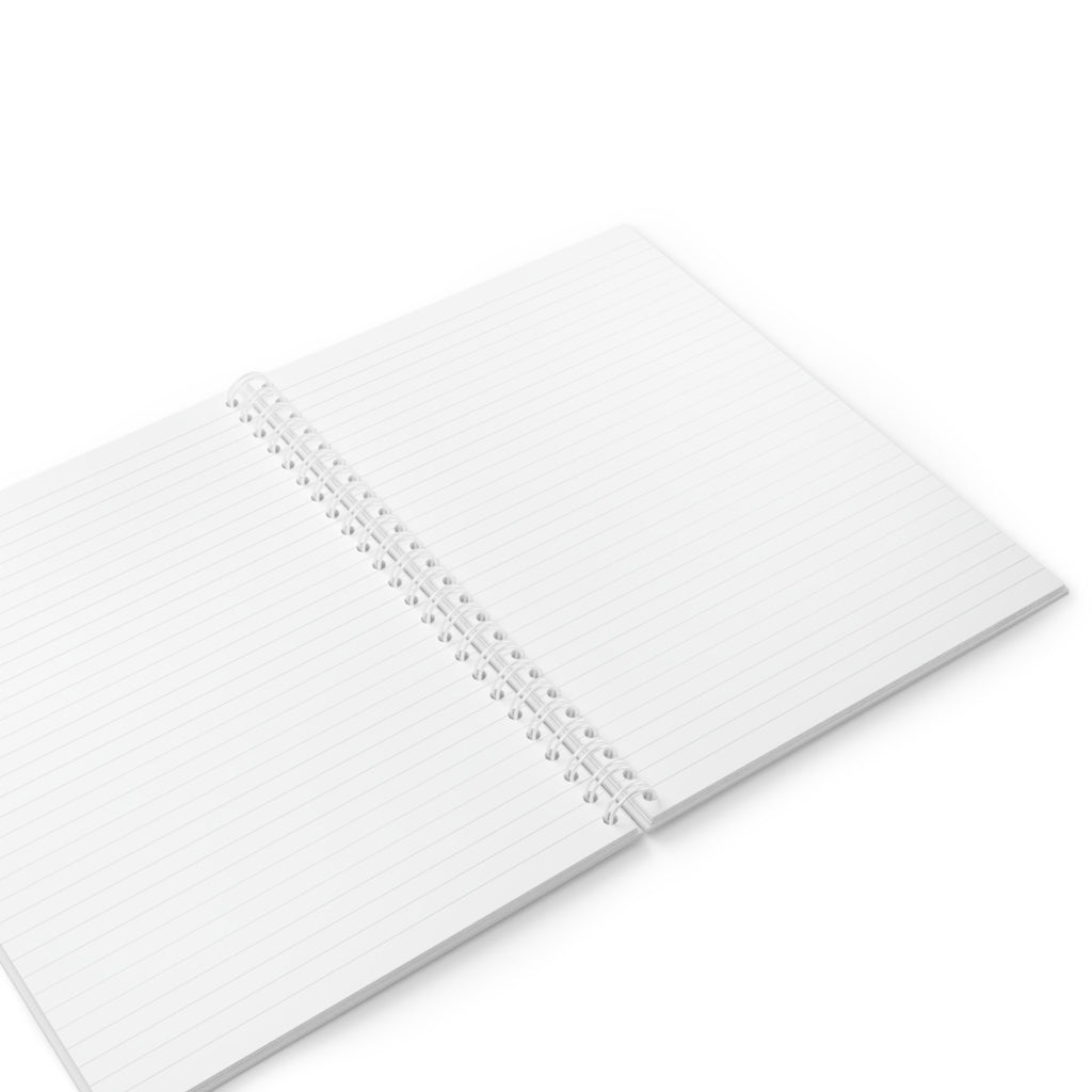 A Glass and a Giggle Spiral Notebook